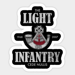 The Light Infantry (distressed) Sticker